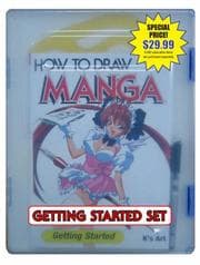 Tapa de How To Draw Manga Getting Started Kit