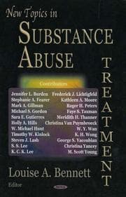 Tapa de New topics in substance abuse treatment
