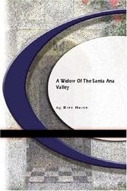 Tapa de A Widow Of The Santa Ana Valley