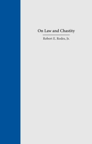 Tapa de On Law And Chastity