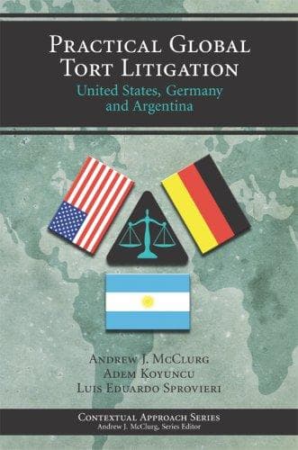Tapa de Practical global tort litigation