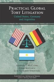 Tapa de Practical global tort litigation