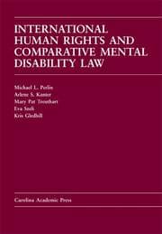 Tapa de International Human Rights and Comparative Mental Disability Law