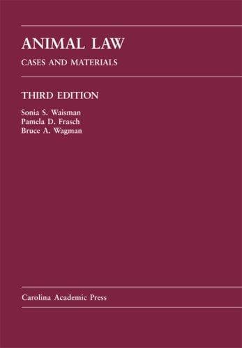 Tapa de Animal law