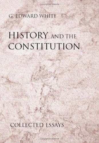 Tapa de History and the Constitution