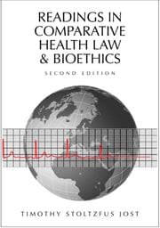 Tapa de Readings in Comparative Health Law and Bioethics