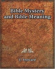 Tapa de Bible Mystery and Bible Meaning (1913) (Edinburgh Lecture)