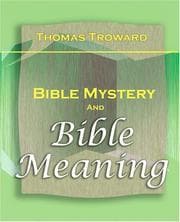 Tapa de Bible Mystery and Bible Meaning (1913)