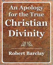 Tapa de Apology for the True Christian Divinity - 1859