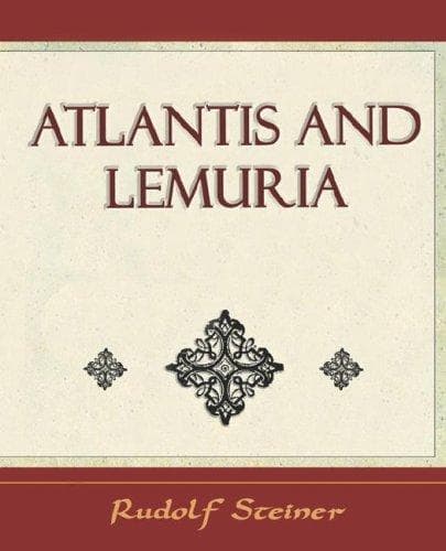 Tapa de Atlantis and Lemuria - 1911