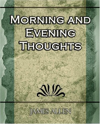 Tapa de Morning and Evening Thoughts