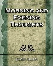 Tapa de Morning and Evening Thoughts