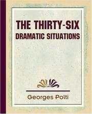 Tapa de The Thirty-Six Dramatic Situations (1917)