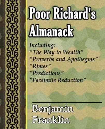 Tapa de Poor Richard's Almanack