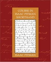 Tapa de Course in Isaac Pitman Shorthand