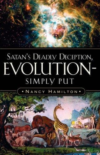 Tapa de Satan's Deadly Deception, Evolution-Simply Put