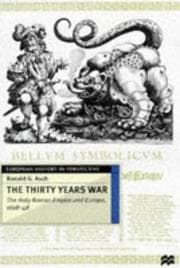 Tapa de The Thirty Years War (European History in Perspective)