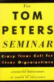 Tapa de The Tom Peters Seminar
