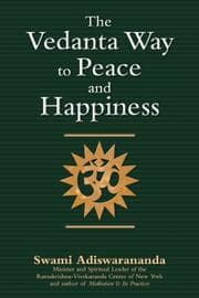Tapa de The Vedanta Way to Peace and Happiness