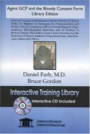 Tapa de Agent GCP and the Bloody Consent Form Library Edition