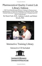 Tapa de Pharmaceutical Quality Control Lab Library Edition