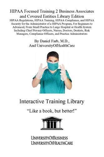 Tapa de HIPAA Focused Training 2