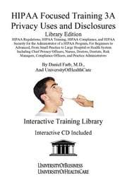 Tapa de HIPAA Focused Training 3A