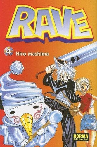Tapa de Rave Master vol. 4