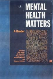 Tapa de Mental Health Matters