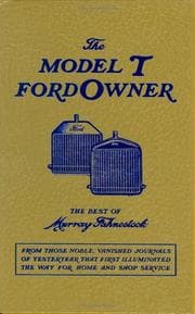 Tapa de Model T Ford Owner