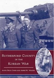 Tapa de Rutherford County in the Korean War