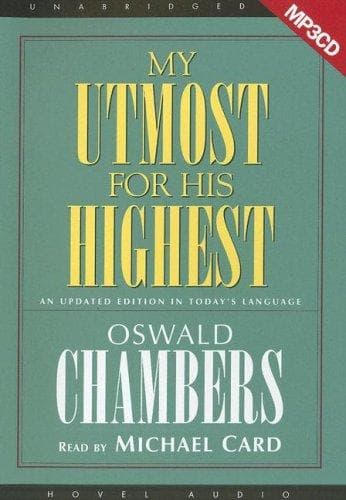 Tapa de My Utmost for His Highest