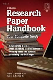 Tapa de Research paper handbook
