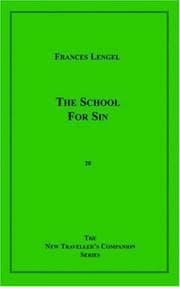 Tapa de School for Sin
