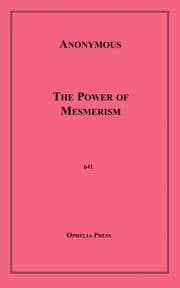 Tapa de The Power of Mesmerism