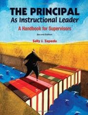 Tapa de The Principal As Instructional Leader