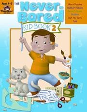 Tapa de Never-Bored Kid Book 2, Ages 4-5 (Never-Bored Kid Book)