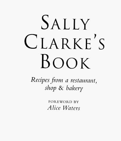 Tapa de The Sally Clarke's Book