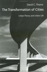 Tapa de The transformation of cities