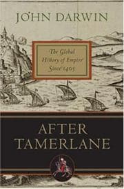 Tapa de After Tamerlane