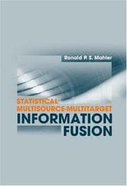 Tapa de Statistical Multisource-Multitarget Information Fusion