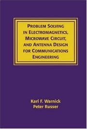 Tapa de Problem solving in electromagnetics, microwave circuit, and antenna design for communications engineering