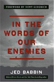 Tapa de In the Words of Our Enemies