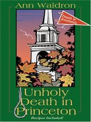 Tapa de Unholy death in Princeton