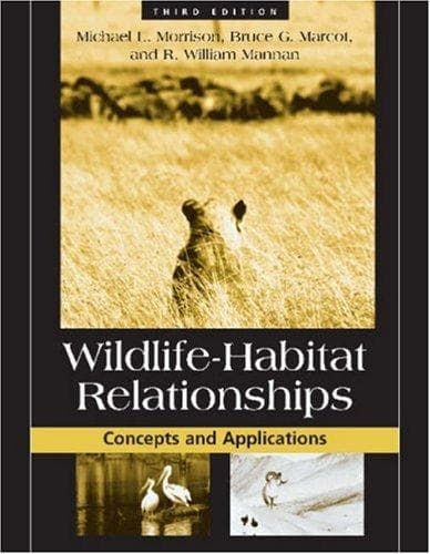 Tapa de Wildlife-habitat relationships