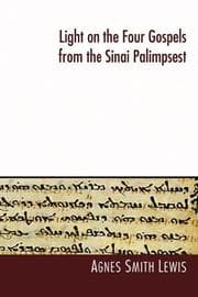 Tapa de Light on the Four Gospels from the Sinai Palimpsest