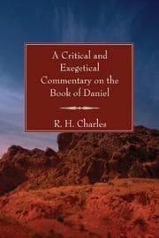 Tapa de A Critical and Exegetical Commentary on the Book of Daniel