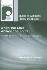 Tapa de When the Lord Walked the Land