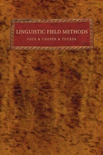 Tapa de Linguistic Field Methods