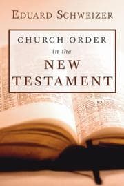 Tapa de Church Order in the New Testament